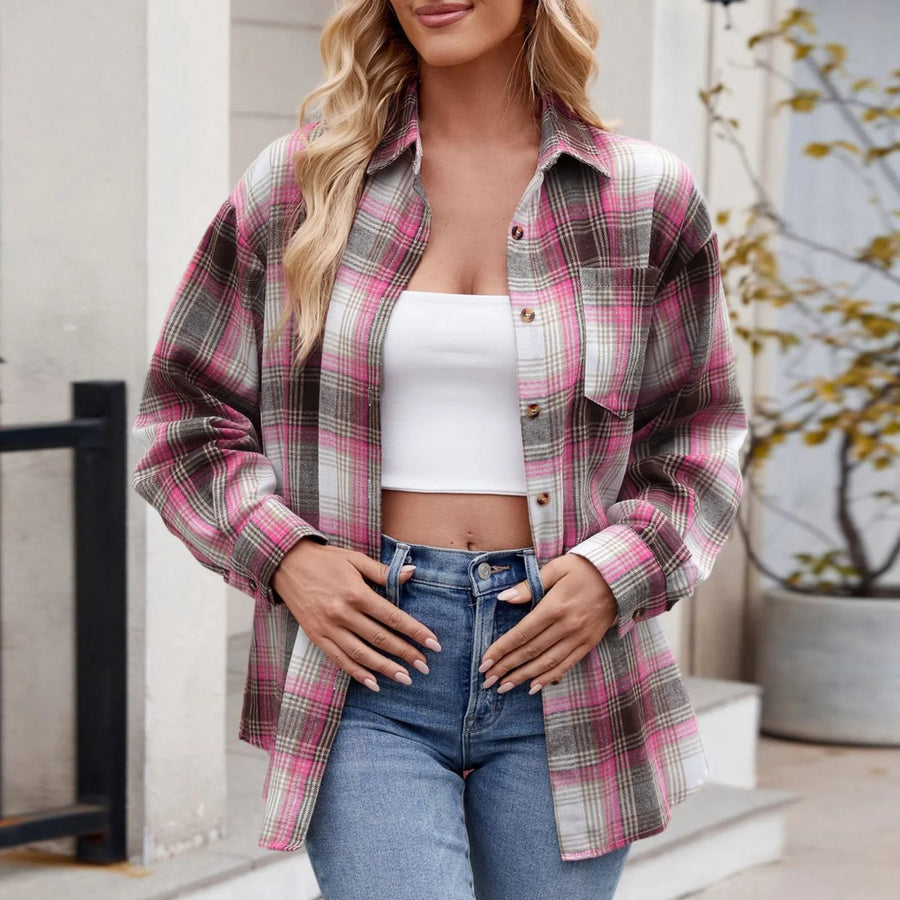 Brushed Cotton Flannel - Shirt CAAYWORLD
