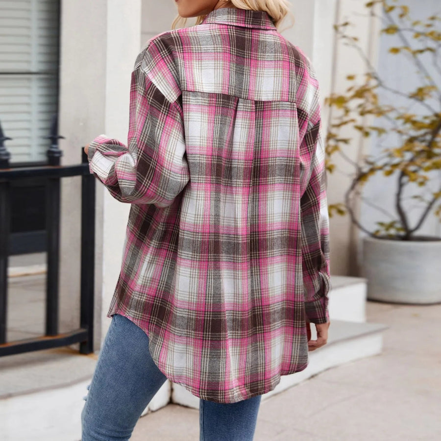 Brushed Cotton Flannel - Shirt CAAYWORLD