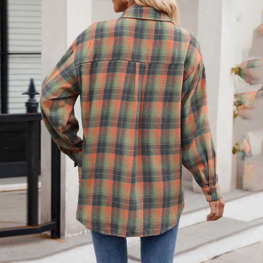 Brushed Cotton Flannel - Shirt CAAYWORLD