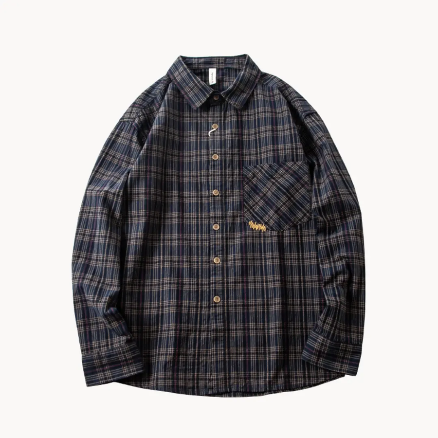 Brushed Flannel Button-Down - Shirt CAAYWORLD