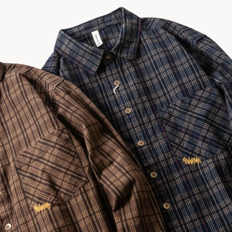 Brushed Flannel Button-Down - Shirt CAAYWORLD