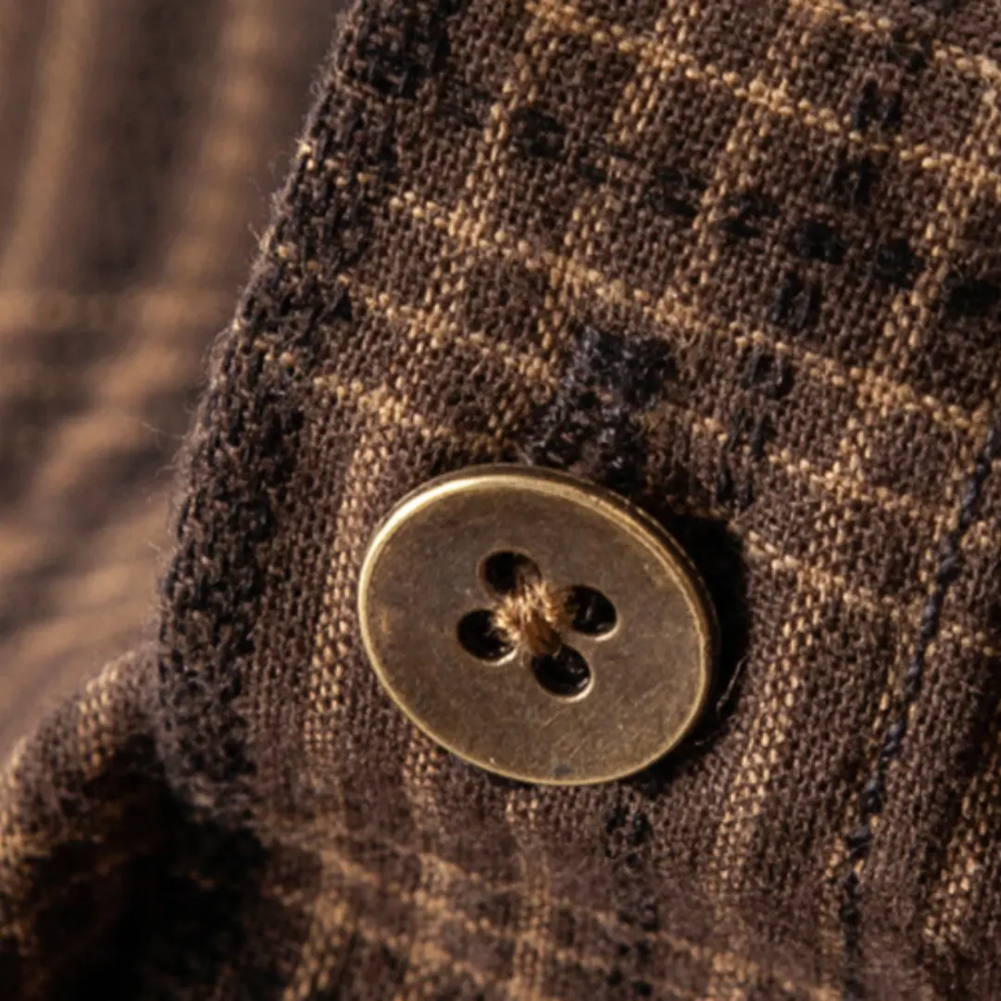 Brushed Flannel Button-Down - Shirt CAAYWORLD