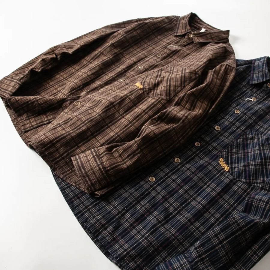 Brushed Flannel Button-Down - Shirt CAAYWORLD