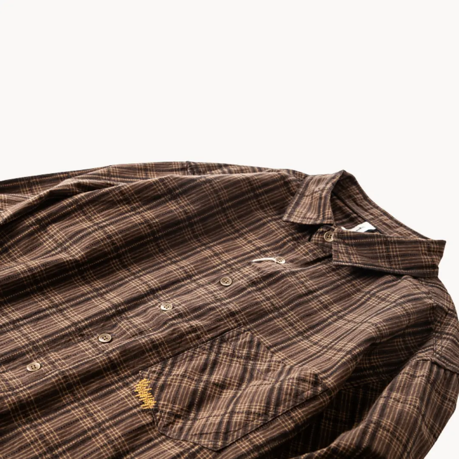 Brushed Flannel Button-Down - Shirt CAAYWORLD