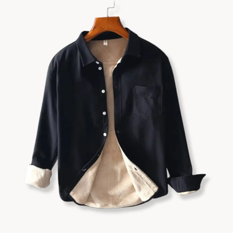 Brushed Flannel Button-Up - Shirt CAAYWORLD