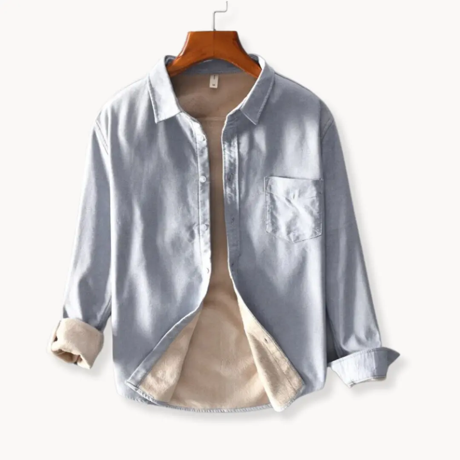 Brushed Flannel Button-Up - Shirt CAAYWORLD