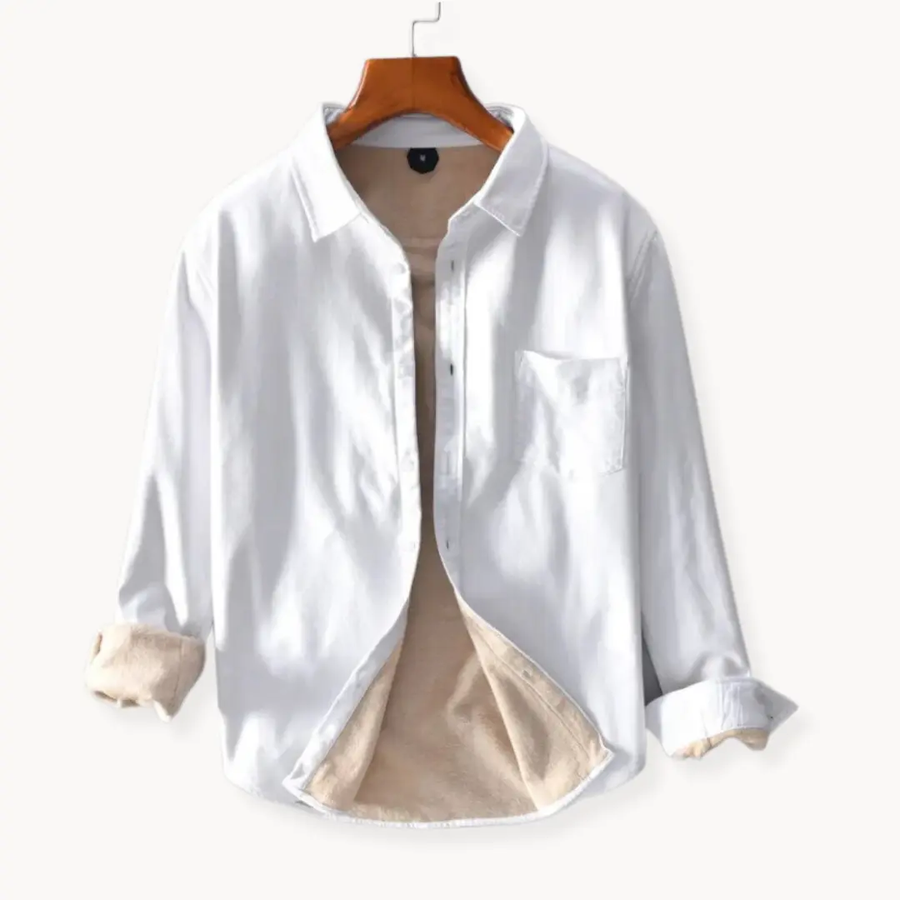 Brushed Flannel Button-Up - Shirt CAAYWORLD