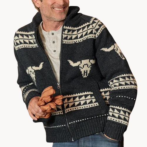 Buffalo Plaid Knit - Jacket CAAYWORLD MEN