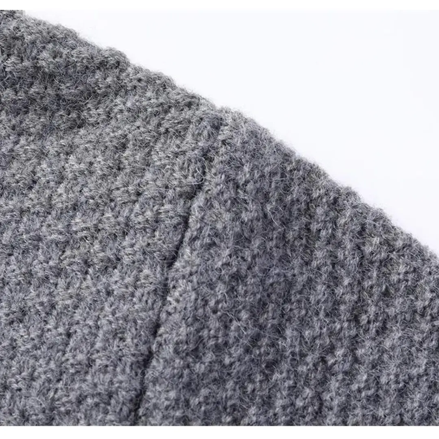 Cable Knit Wool - Cardigan CAAYWORLD