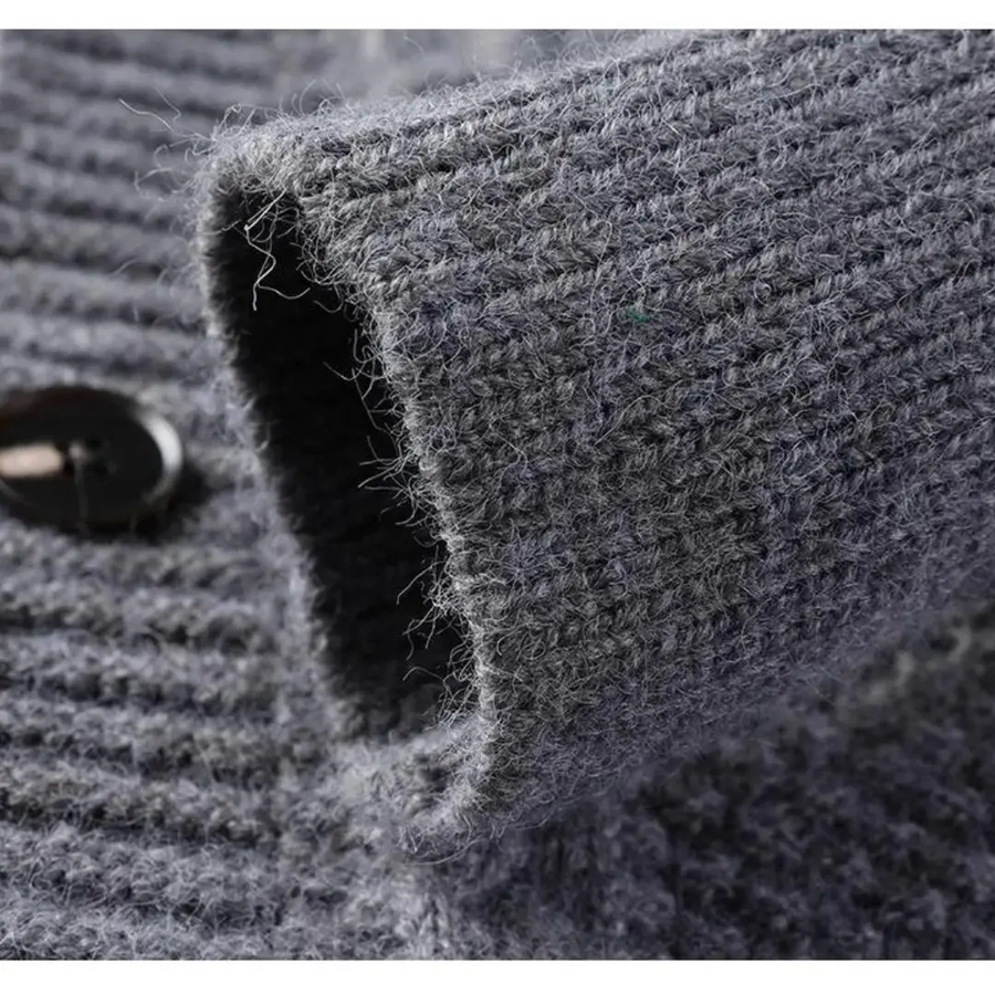 Cable Knit Wool - Cardigan CAAYWORLD