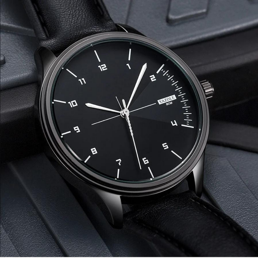 Caldwell Leather Strap - Watch CAAYWORLD MEN