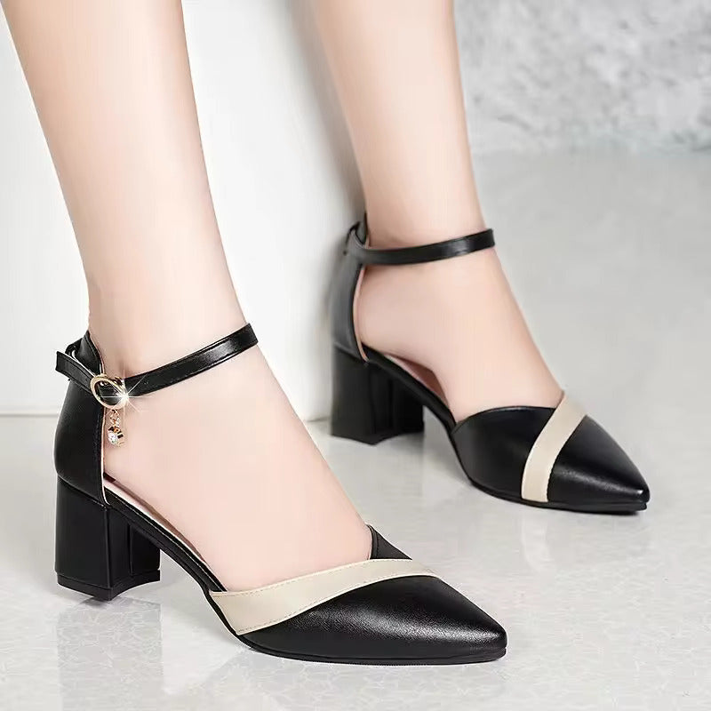 Camille Suede - Block Heels CAAYWORLD WOMEN