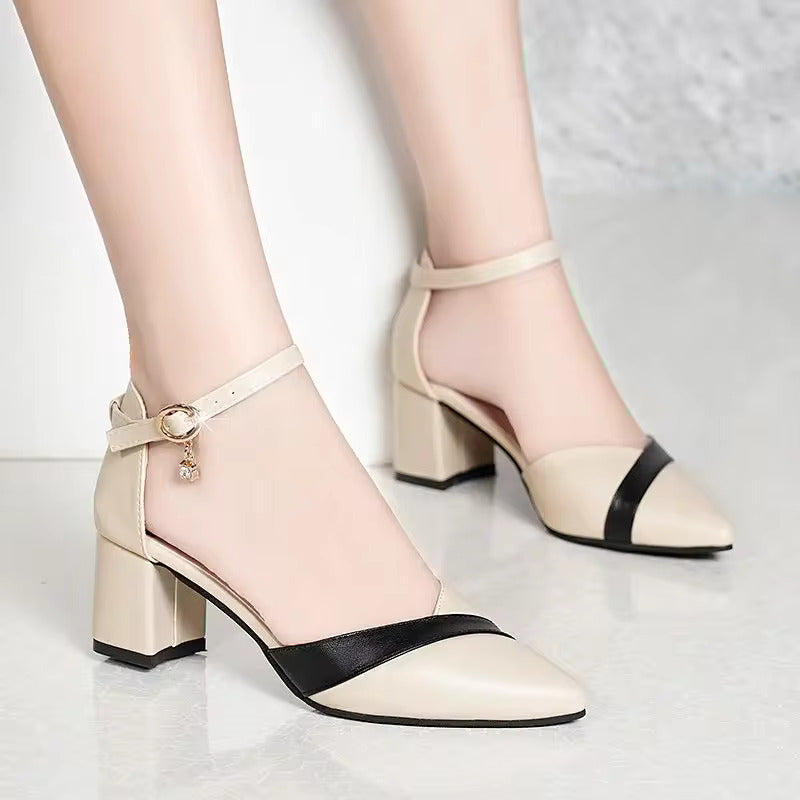 Camille Suede - Block Heels CAAYWORLD WOMEN