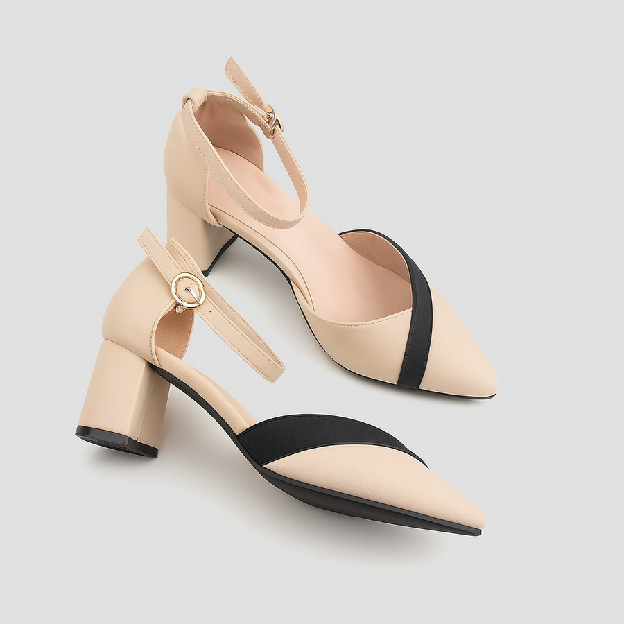 Camille Suede - Block Heels CAAYWORLD WOMEN