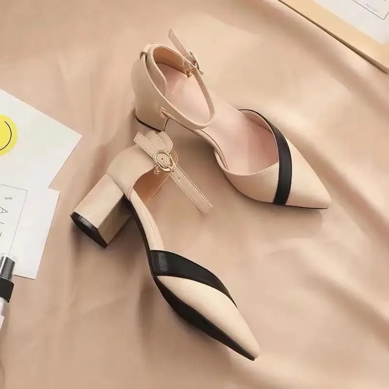 Camille Suede - Block Heels CAAYWORLD WOMEN