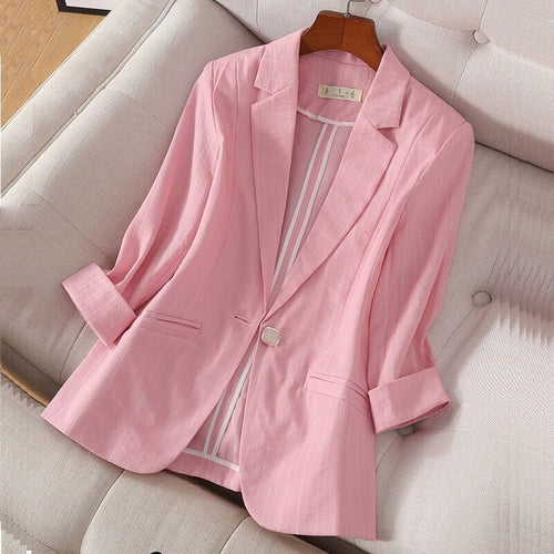 Camille Tailored Linen - Blazer CAAYWORLD