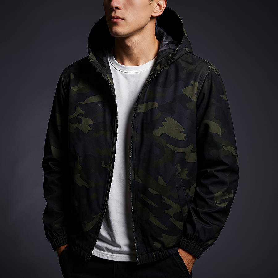 Camo Print - Windbreaker CAAYWORLD MEN