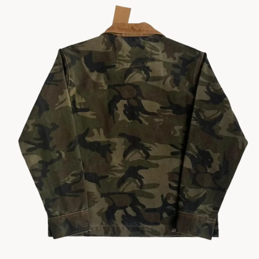 Camo Zip-Front Workwear - Jacket CAAYWORLD