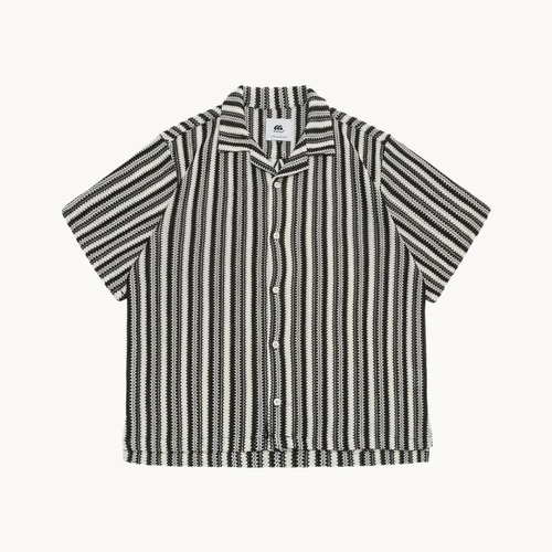 Camp Collar Relaxed Fit Button-Up - Shirt CAAYWORLD