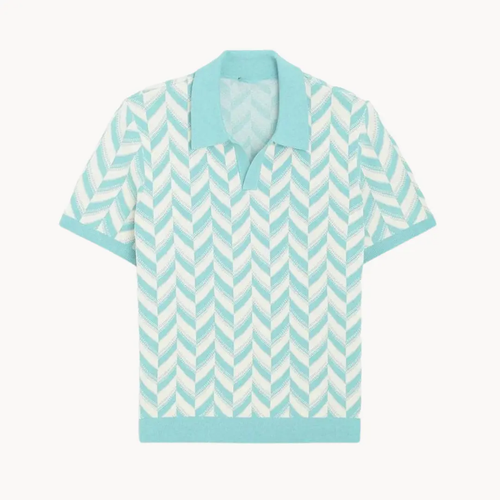 Camp Collar Short Sleeve - Polo Shirt CAAYWORLD