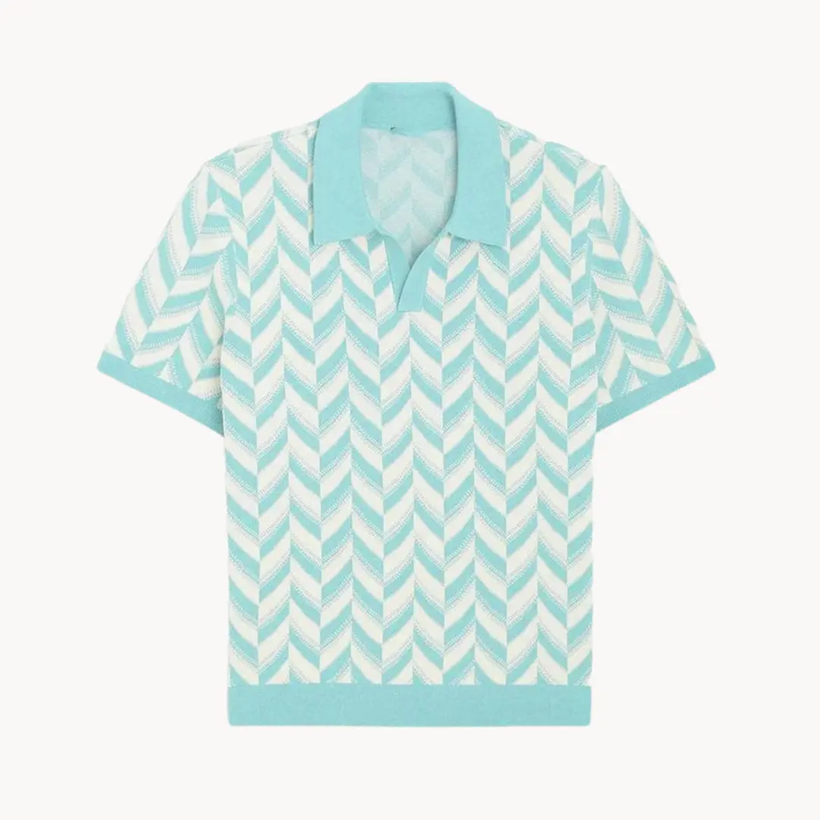 Camp Collar Short Sleeve - Polo Shirt CAAYWORLD