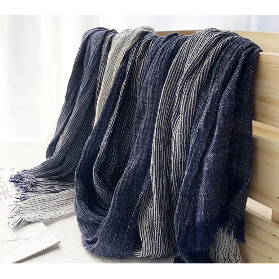 Cannes Harbor Print - Scarf CAAYWORLD MEN