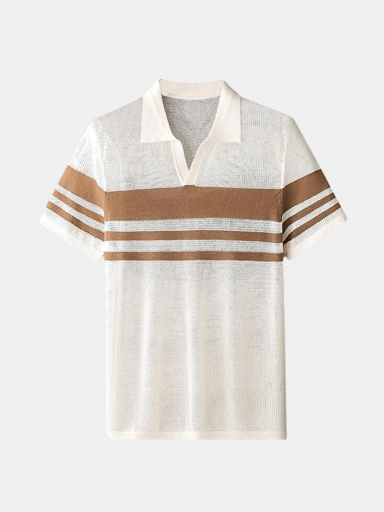 Caramel Lineage Polo – CAAYWORLD CAAYWORLD