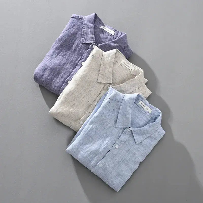 Casco Linen Button-Up - Shirt CAAYWORLD