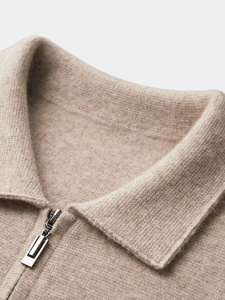 Cashmere Heritage Knit Jacket - CAAYWORLD CAAYWORLD