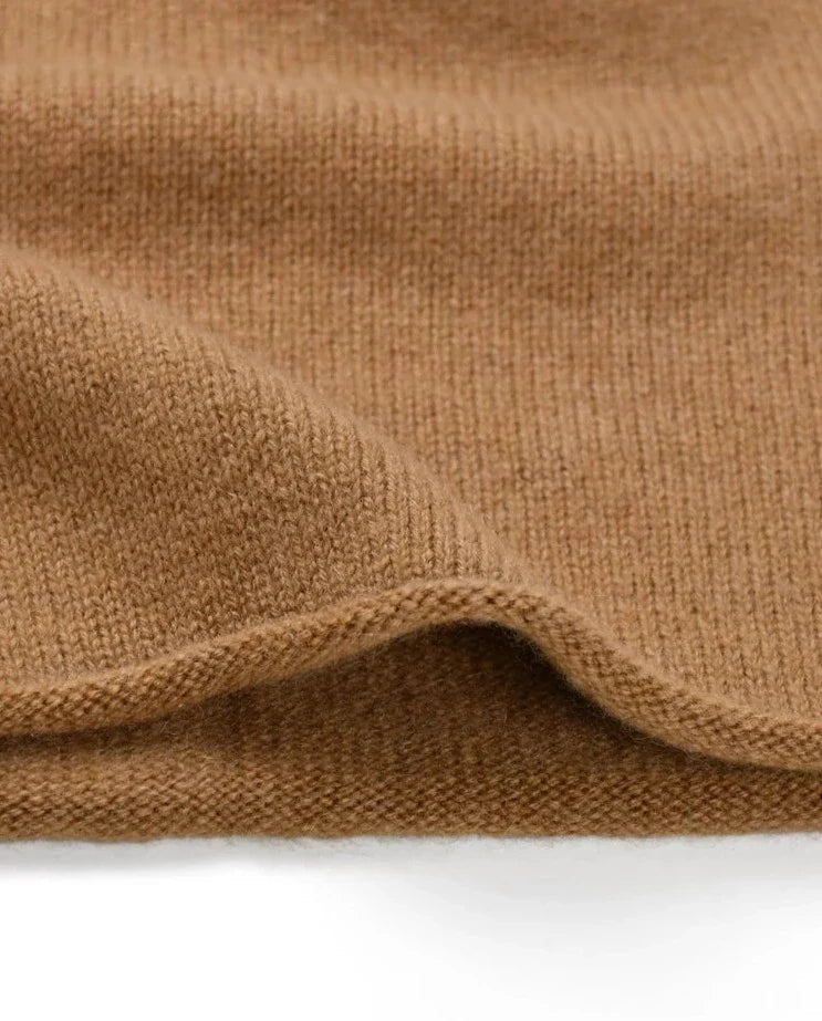 Cashmere Ribbed Fold-Over - Beanie CAAYWORLD MEN