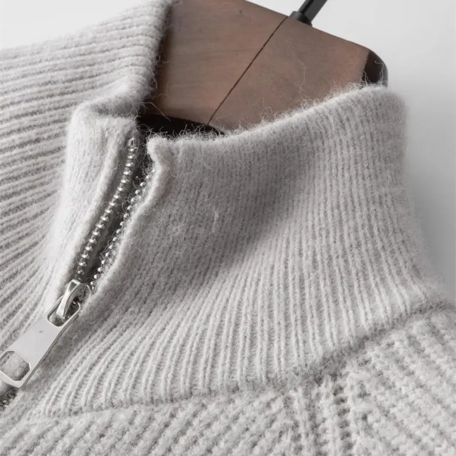Cashmere Zip-Up - Sweater CAAYWORLD