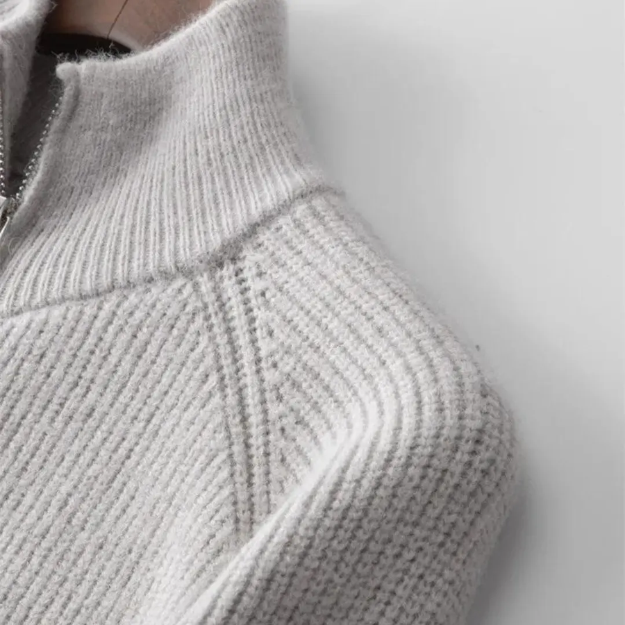 Cashmere Zip-Up - Sweater CAAYWORLD