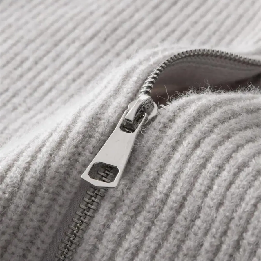 Cashmere Zip-Up - Sweater CAAYWORLD
