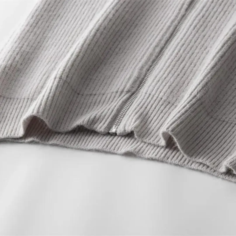 Cashmere Zip-Up - Sweater CAAYWORLD