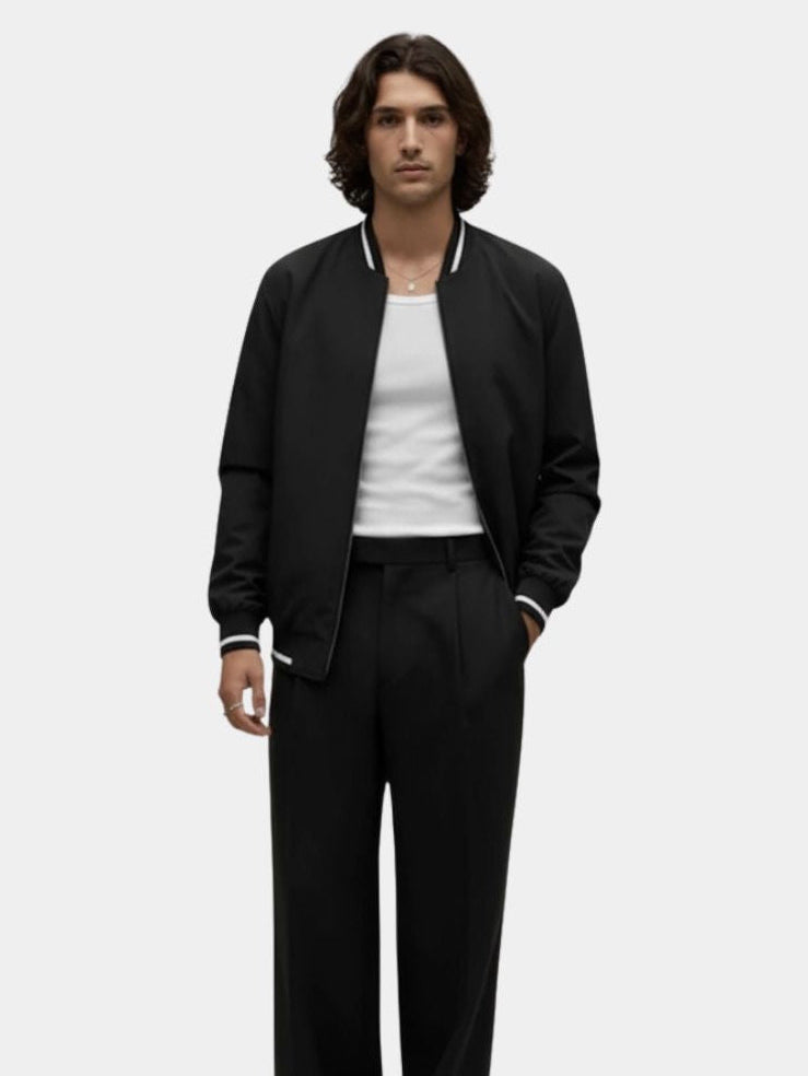 Casual Baseball Bomber Jacket - CAAYWORLD CAAYWORLD