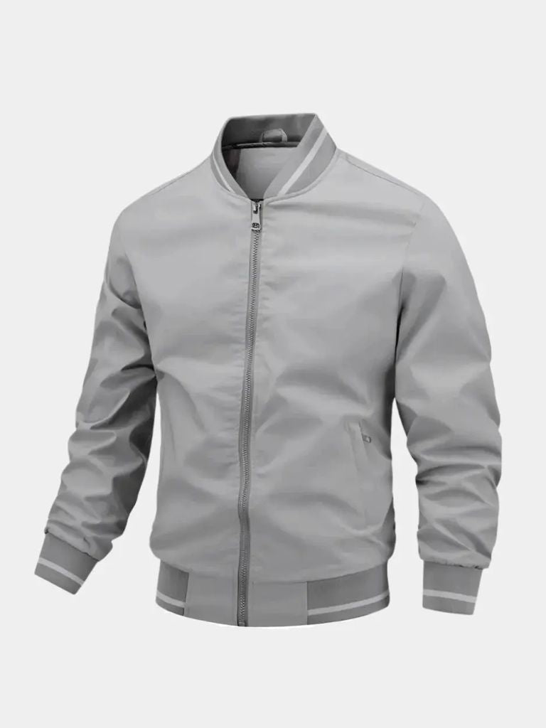 Casual Baseball Bomber Jacket - CAAYWORLD CAAYWORLD