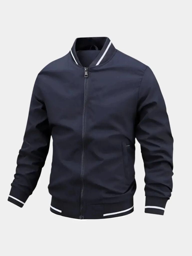 Casual Baseball Bomber Jacket - CAAYWORLD CAAYWORLD