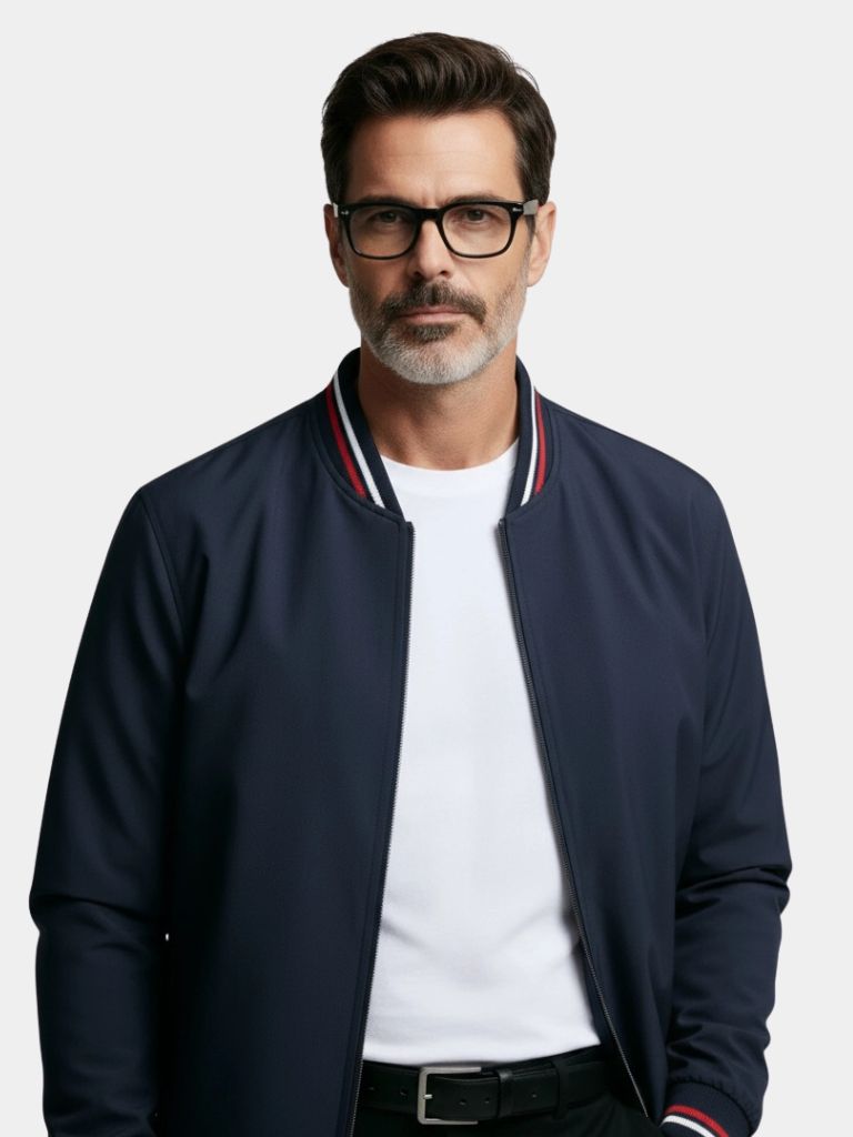 Casual Bomber Jacket - CAAYWORLD CAAYWORLD