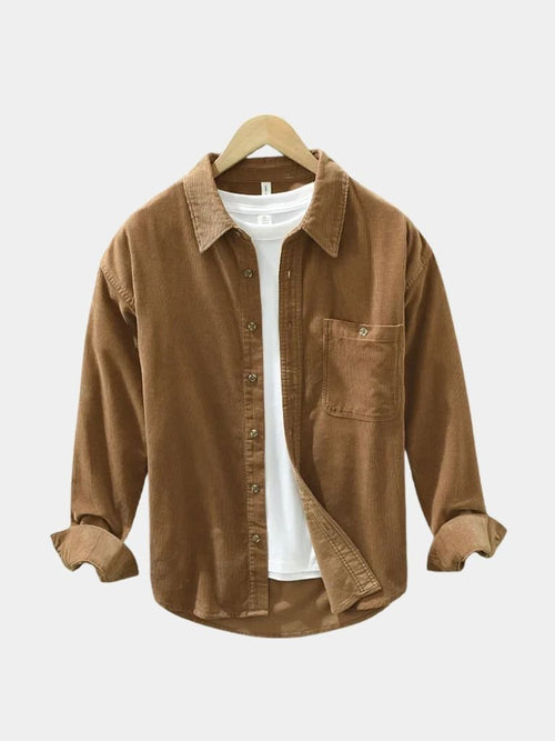 Casual Corduroy Shirt - CAAYWORLD CAAYWORLD