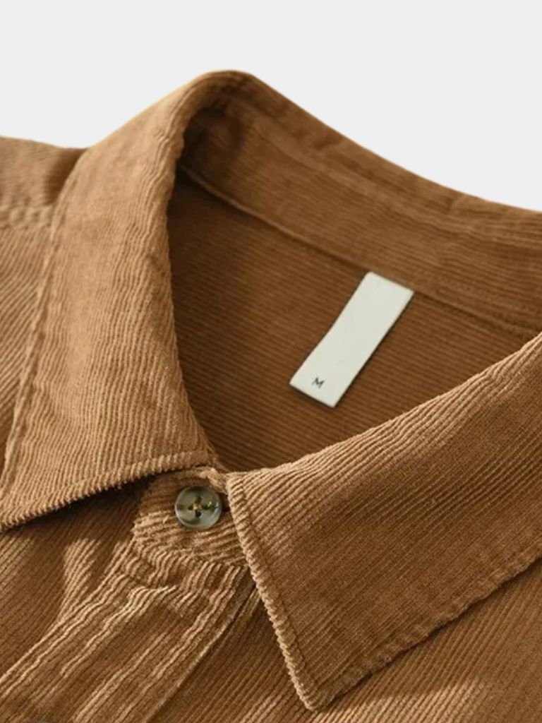 Casual Corduroy Shirt - CAAYWORLD CAAYWORLD