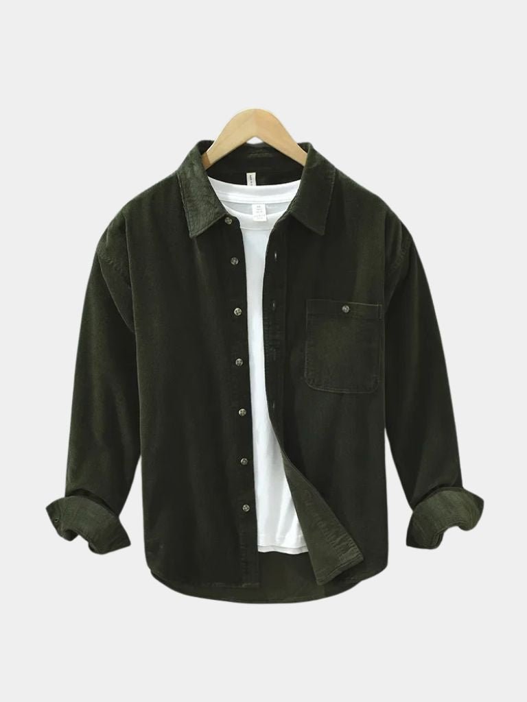 Casual Corduroy Shirt - CAAYWORLD CAAYWORLD