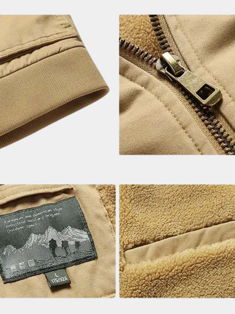 Casual Fleece Jacket - CAAYWORLD CAAYWORLD