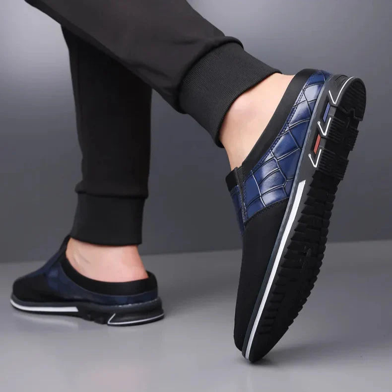 Cavari Leather Slip-On - Mules CAAYWORLD MEN