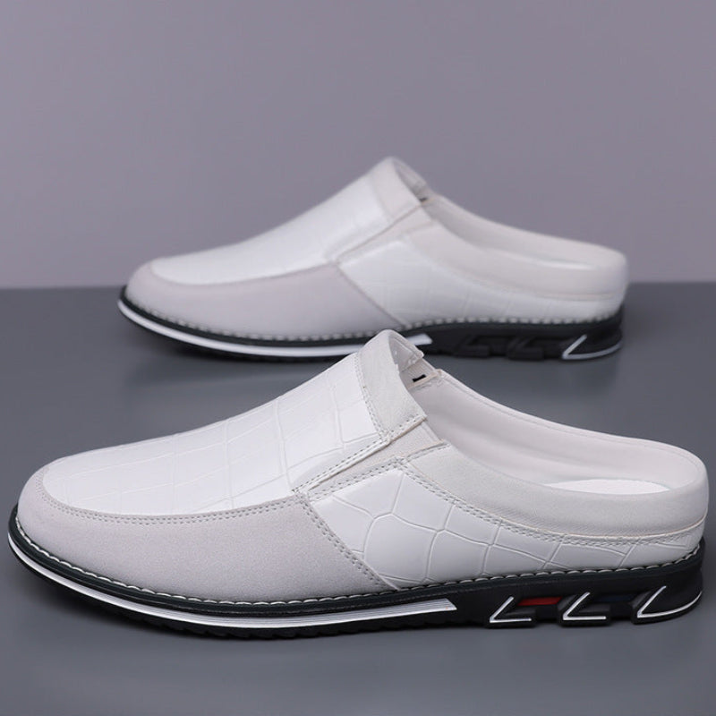 Cavari Leather Slip-On - Mules CAAYWORLD MEN