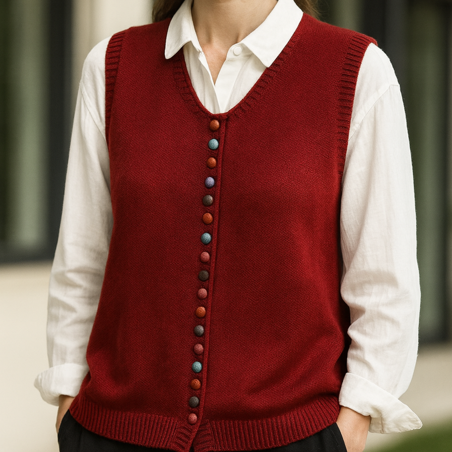 Cecilia - Relaxed-Fit Knit Cardigan CAAYWORLD WOMEN