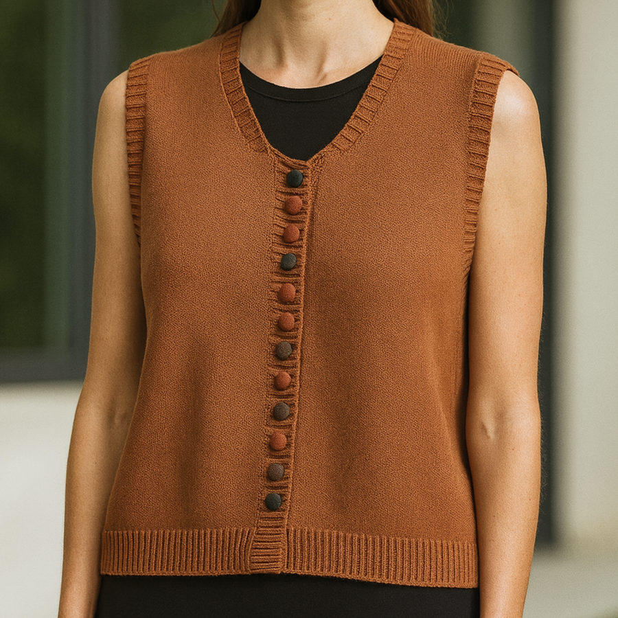 Cecilia - Relaxed-Fit Knit Cardigan CAAYWORLD WOMEN