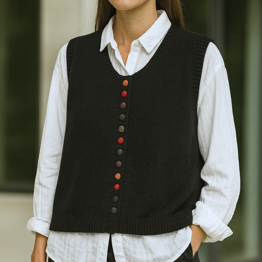 Cecilia - Relaxed-Fit Knit Cardigan CAAYWORLD WOMEN