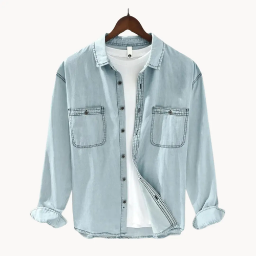 Chambray Western Button-Down - Shirt CAAYWORLD