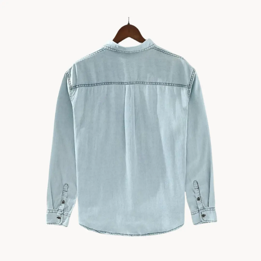 Chambray Western Button-Down - Shirt CAAYWORLD