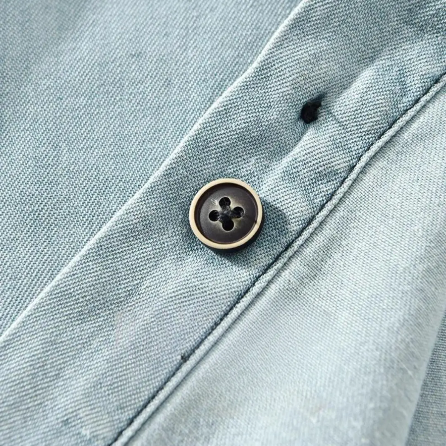 Chambray Western Button-Down - Shirt CAAYWORLD